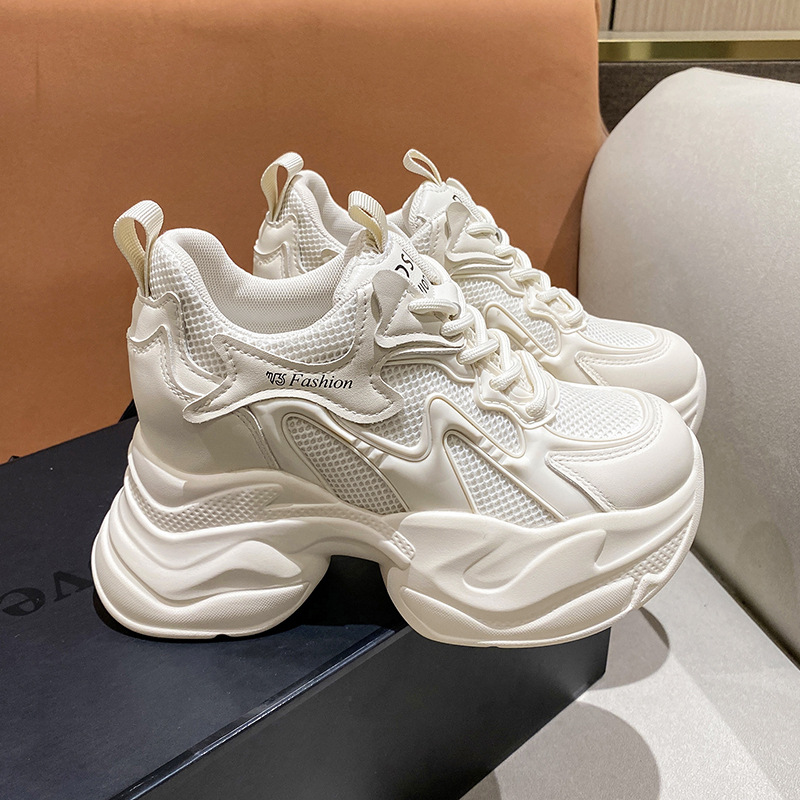 Sewing New - Heightening Sneakers for Women Spring and