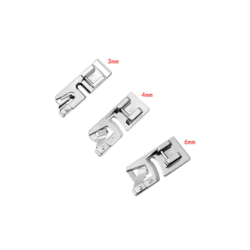Sewing Roll - 1Set Sewing Machine Presser Foot Rolled