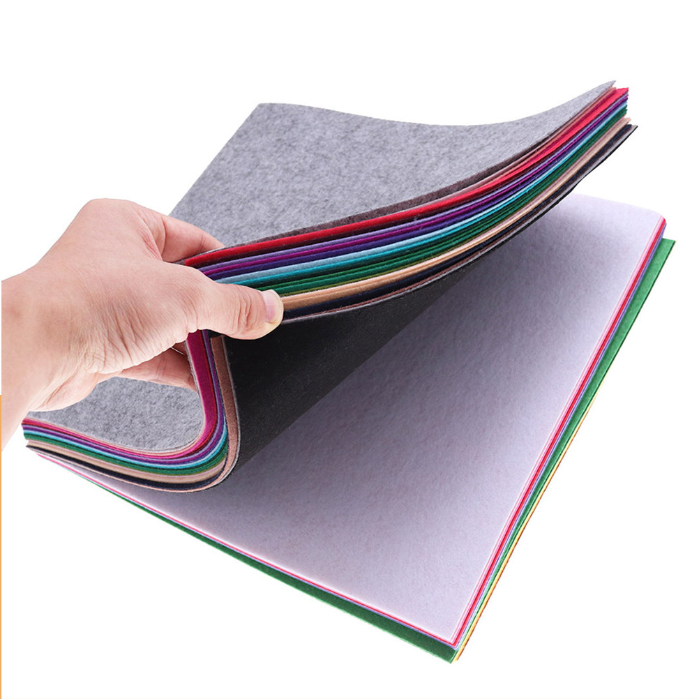 Sewing Textile Art - 40Pcs Assorted Color Nonwoven Fabric Sheets