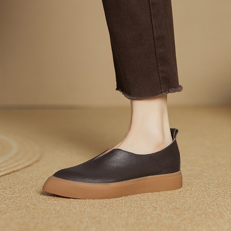 Sewing New - NEW Spring/Autumn Women Loafers Pointed Toe