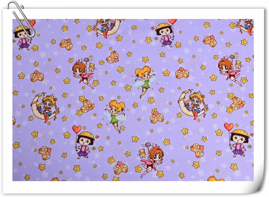Sailor Moon Stars Cartoon Girl - đánh giá và giá Textile And Sewing Materials