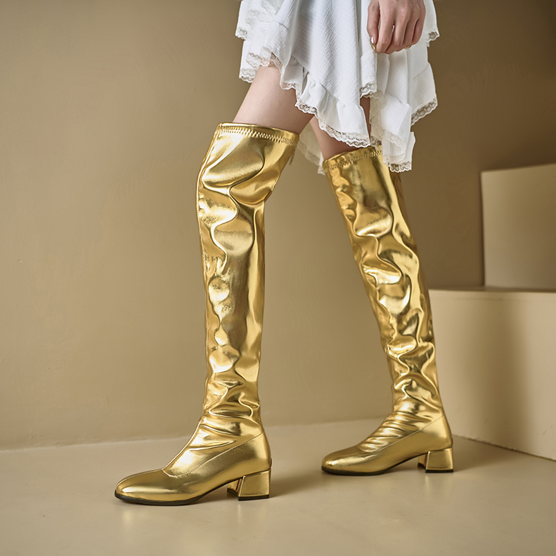Plus Size Women Metallic Thigh - đánh giá và giá Sewing Zipper