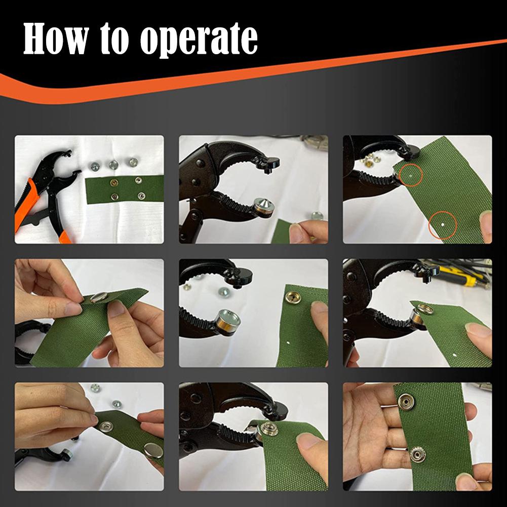 Snap Fastener Pliers Stainless - đánh giá và giá Snap Button Plier