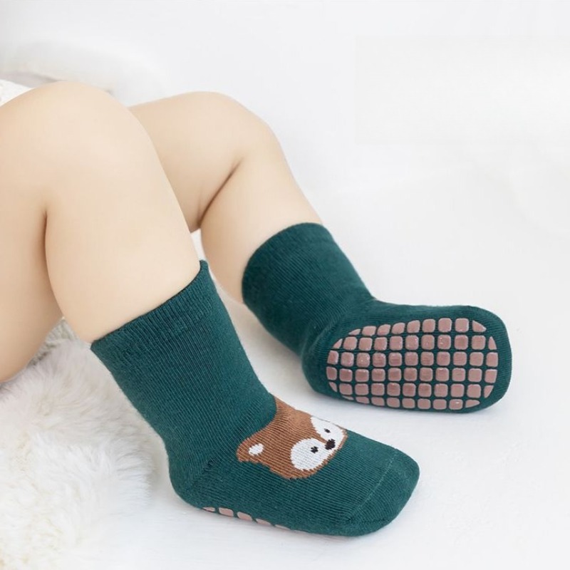 Baby Anti Slip Floor Socks Cot - đánh giá và giá Gripper Foot Walking