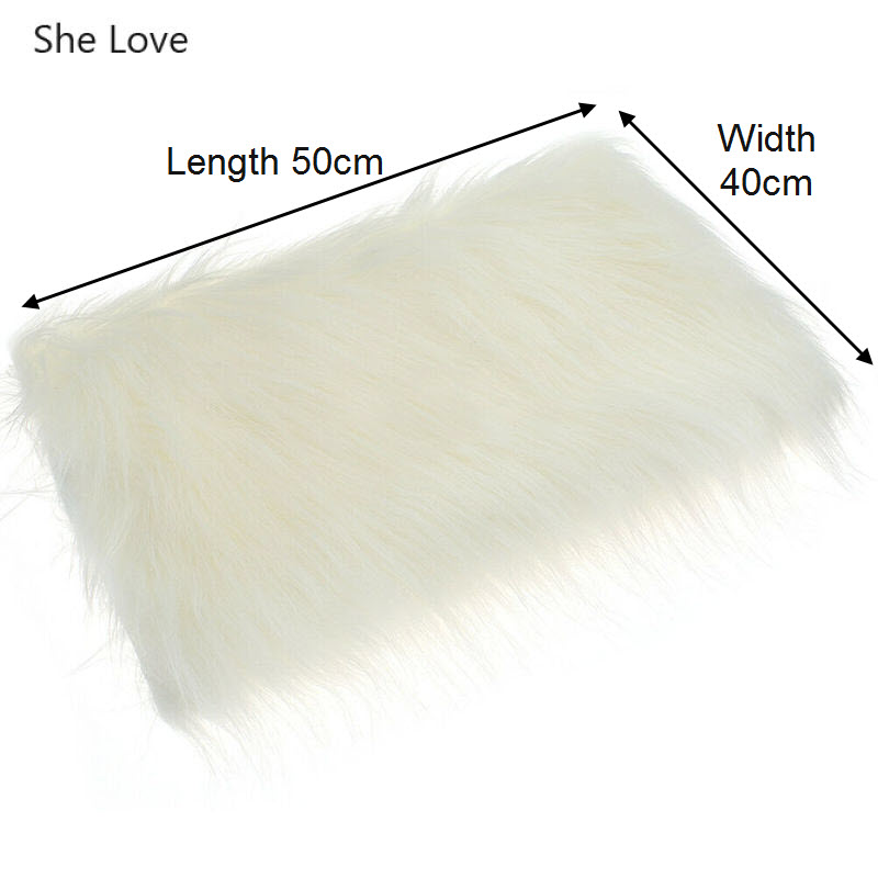 Chzimade 40x50cm Faux Fur Fabr - đánh giá và giá Is Sewing A Textile Craft