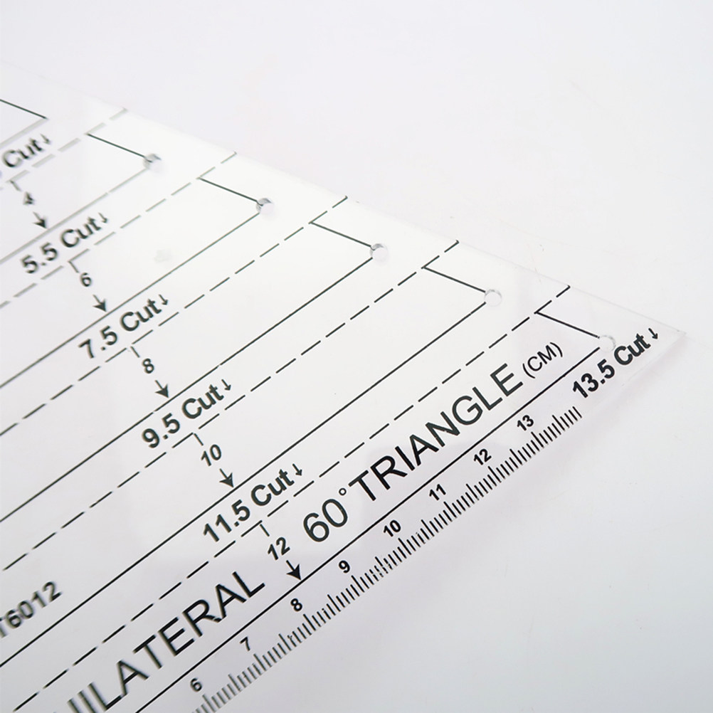 Quilting Patchwork Ruler Trans - đánh giá và giá Sewing Garments