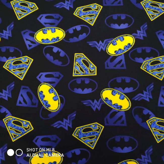 Bandai Batman Anime 100 Cotton - đánh giá và giá Textile And Sewing Materials