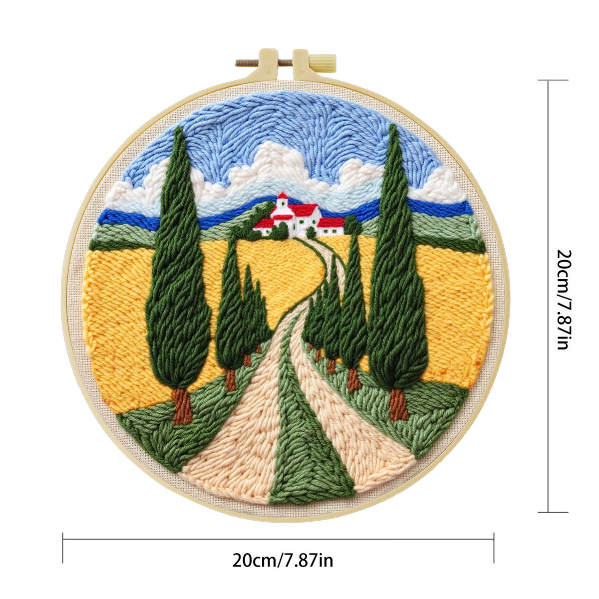 20X20CM/7.87inch Field Punch N - đánh giá và giá Sewing Textile Art