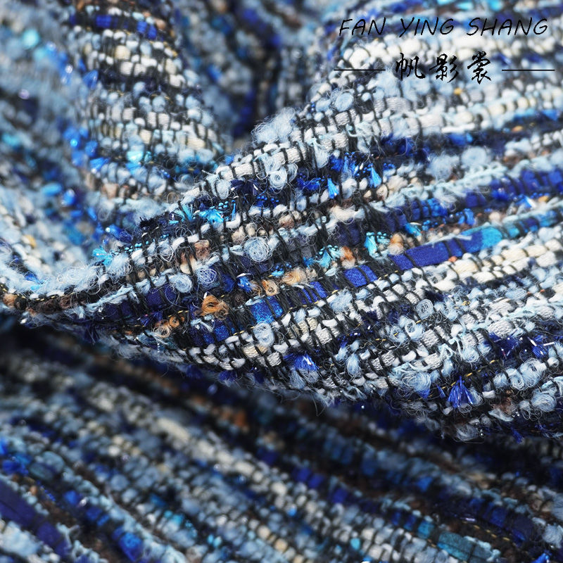2025 Blue Series Bright Chiffo - đánh giá và giá Sewing Tweed Fabric