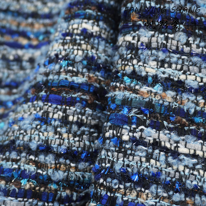 2025 Blue Series Bright Chiffo - đánh giá và giá Sewing Tweed Fabric