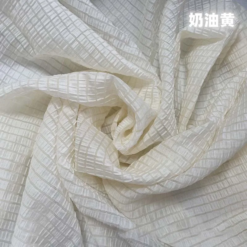 Cream Yellow Checkered Fabric  - đánh giá và giá Is Sewing A Textile Craft