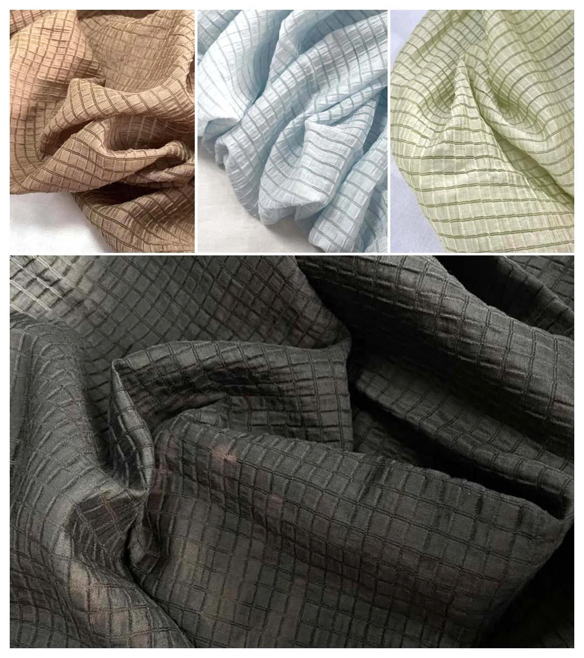 Cream Yellow Checkered Fabric  - đánh giá và giá Is Sewing A Textile Craft