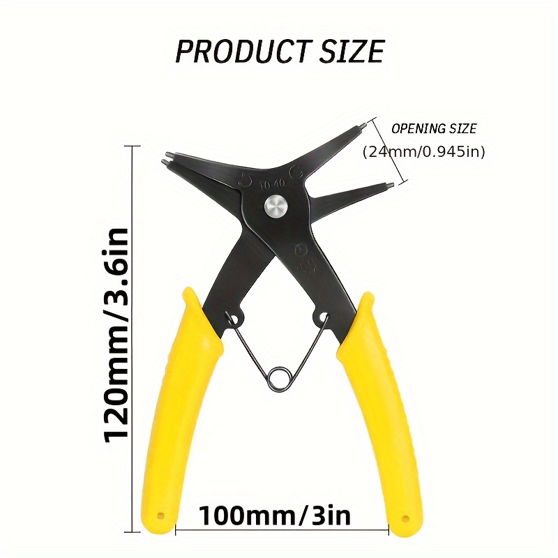 2-in-1 dual-purpose snap ring  - đánh giá và giá Snap Button Plier