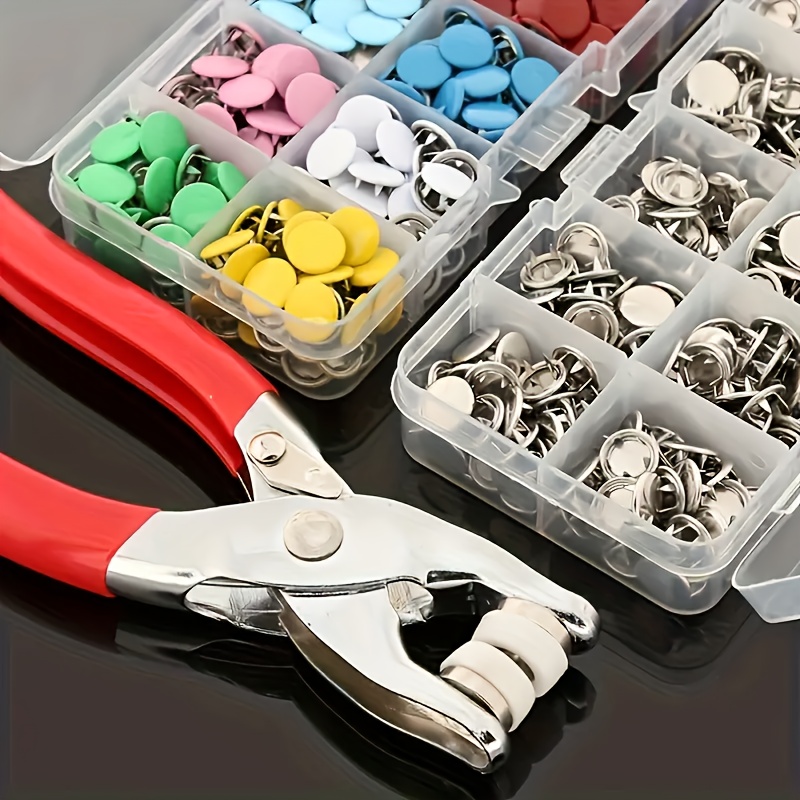 101Pcs Metal Snap Buttons Kit  - đánh giá và giá Snap Button Plier