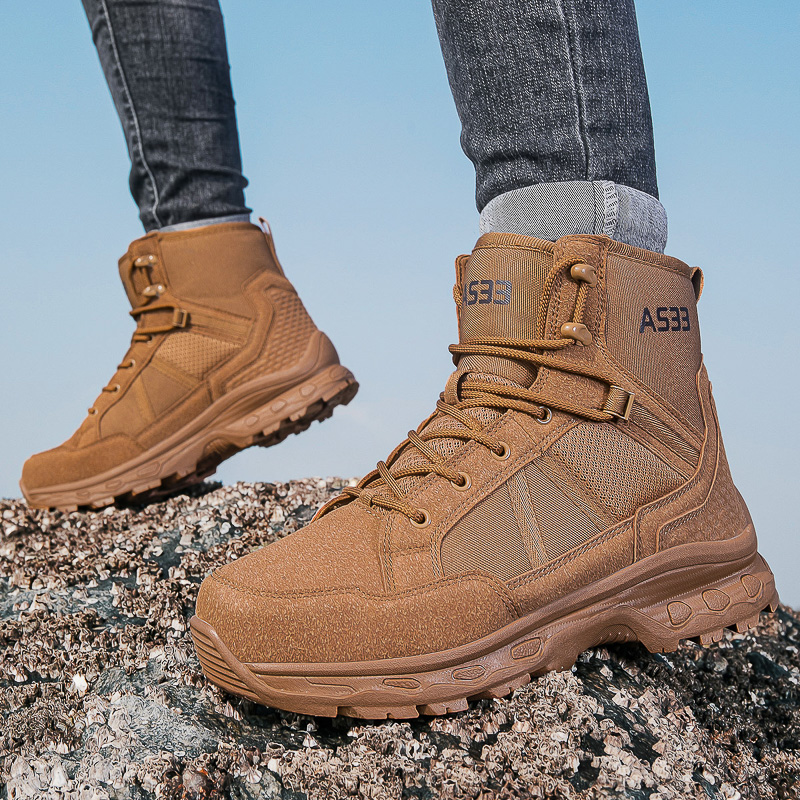 Men's Military Tactical Boots  - đánh giá và giá Sewing Zipper