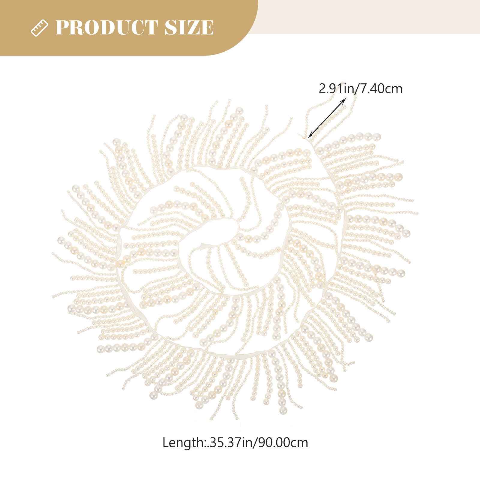 Clothing Pearl Trim Delicate P - đánh giá và giá Sewing Textiles