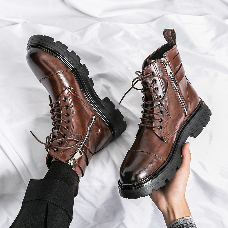 Brand Men's Naked Boots Fashio - đánh giá và giá Sewing Zipper