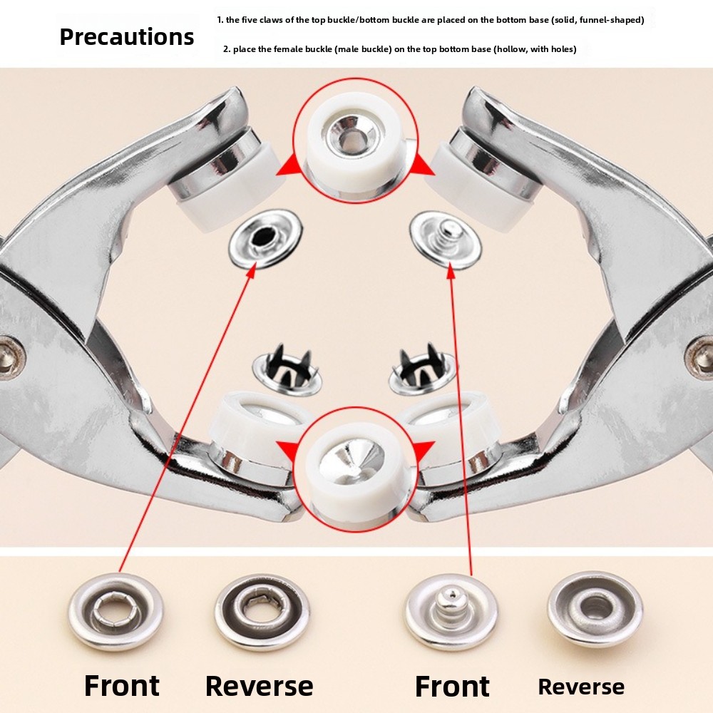 9.5mm Snap Button Pliers Kit w - đánh giá và giá Snap Button Plier