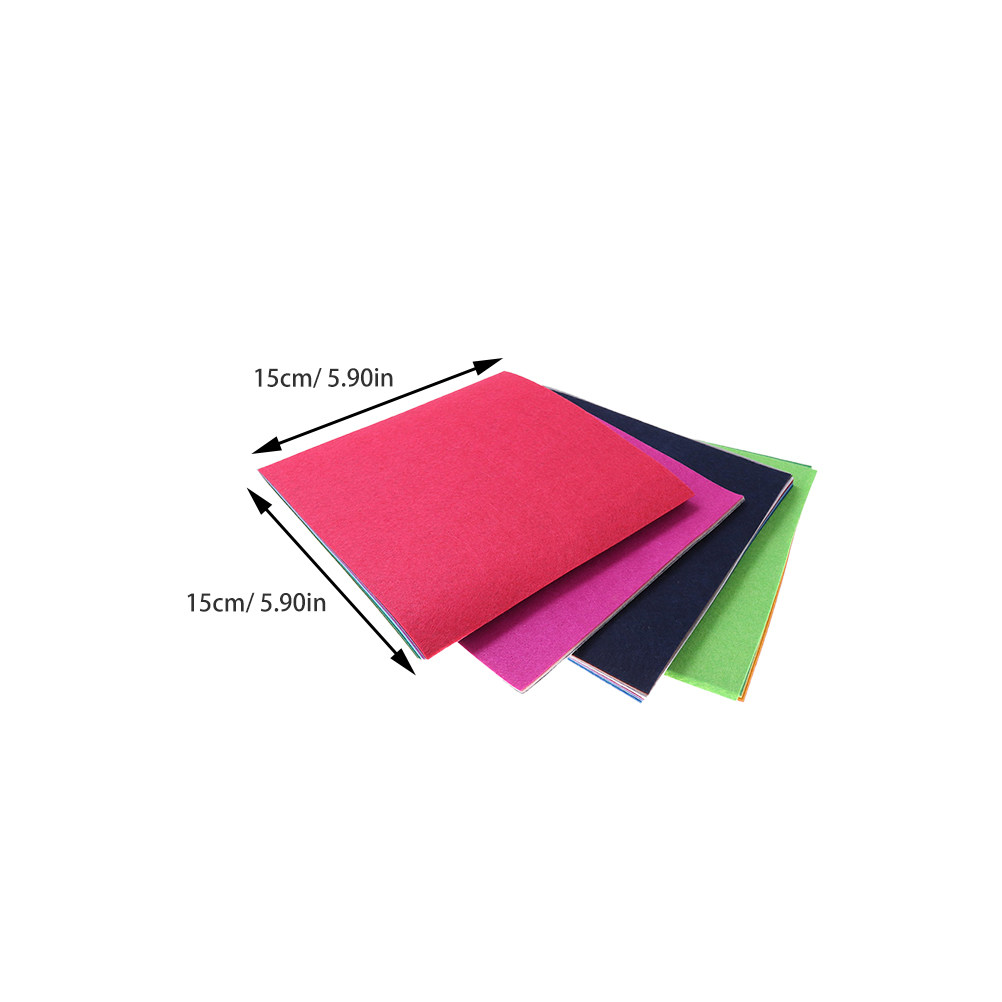 40Pcs Assorted Color Nonwoven  - đánh giá và giá Sewing Textile Art