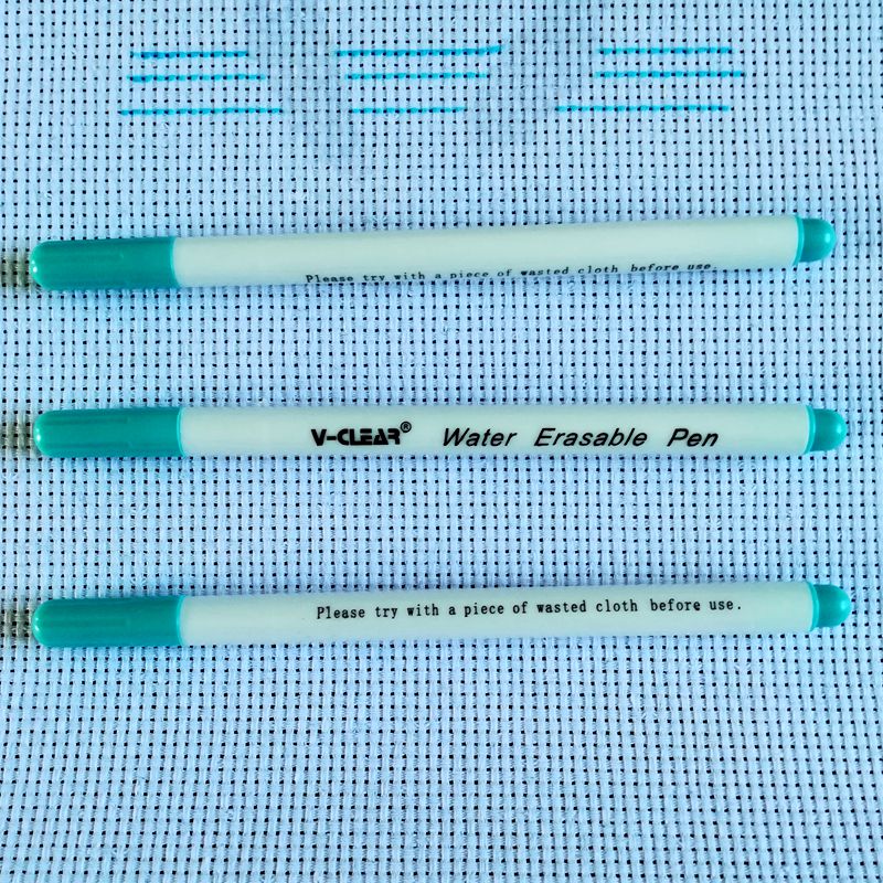 Textile Water Erasable Fabric  - đánh giá và giá Sewing Textile Art