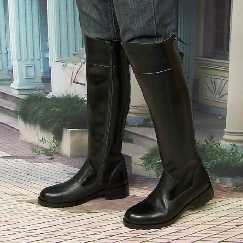 Fashion Men's Genuine Leather  - đánh giá và giá Sewing Zipper